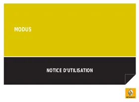 GRAND MODUS 2011 RENAULT