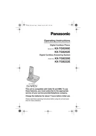 PANASONIC KX-TG8222E - Cordless phone