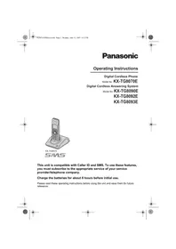 PANASONIC KX-TG8093E - Cordless phone