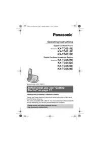 PANASONIC KX-TG6524E - Cordless phone