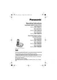 PANASONIC KX-TG6324 - Cordless phone