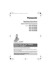 PANASONIC KX-TG7524E - Cordless phone