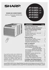 SHARP AF-R100EX - Air purifier