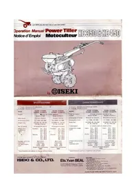 ISEKI KC 350 - Tracteur agricole
