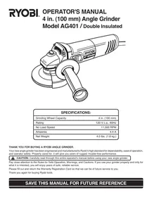 AG401 RYOBI