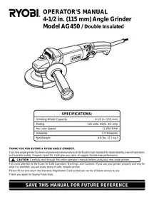 AG450 RYOBI