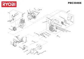 RYOBI PBC-3046E - Souffleur de feuilles