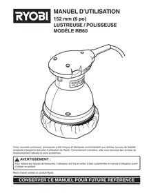 RYOBI RB60 - Polisseuse