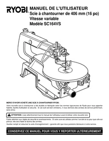 RYOBI SC164VS - Scie circulaire