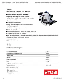 W8402CI RYOBI
