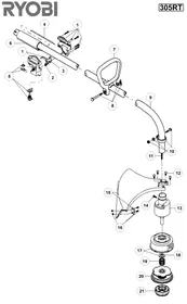 RYOBI 305RT - Outils électriques
