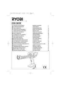 RYOBI CCG-1801M - Trådløs limpistol