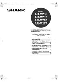 SHARP AR-M277 - Photocopieur multifonction
