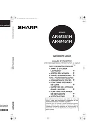 SHARP AR-M451 - Photocopieur