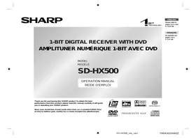 SHARP SD-HX500 - CD Player