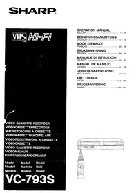 SHARP VC-793S - Aspirateur
