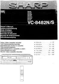 SHARP VC-8482N/S - Aspirateur