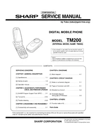 SHARP TM200 - Smartphone