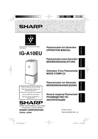 SHARP IG-A10EU - Очиститель воздуха
