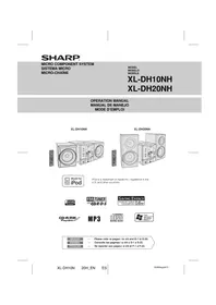 SHARP XL-DH20NH - Audio System