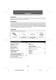 SHARP XL-MP15H - Système audio