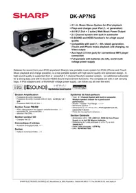 DK-AP7NS SHARP