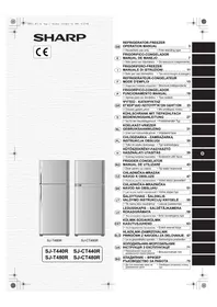 SHARP SJ-CT480R - Refrigerador