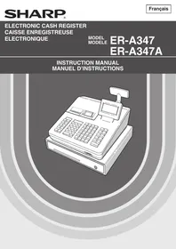 SHARP ER-A347A - Caisse enregistreuse
