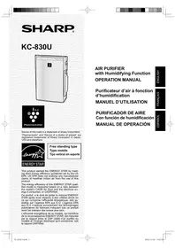 SHARP KC-830U - Purificador de aire