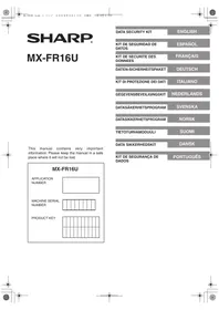 MX-FR16U SHARP