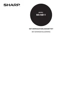 SHARP MX-NB11 - Accessoire d'imprimante