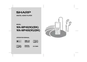 SHARP WA-MP400 - CD Player