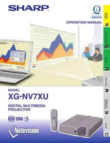 SHARP XG-NV7XU - Vidéoprojecteur