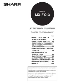 MX-FX13 SHARP