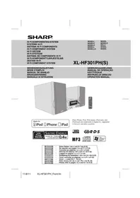 SHARP XL-HF301PH - Système audio