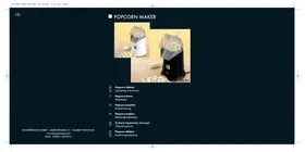 KH 831 POPCORN MAKER SILVERCREST