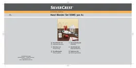 SILVERCREST SSMS 300 A1 HAND BLENDER SET - Ραβδομπλέντερ