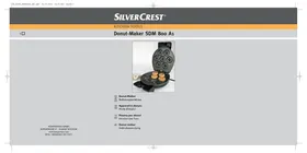SDM 800 A1 DOUGHNUT MAKER SILVERCREST