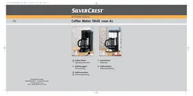 SILVERCREST SKAS 1000 A1 COFFEE MAKER - Kaffemaskin