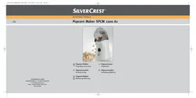 SPCM 1200 A1 POPCORN MAKER SILVERCREST