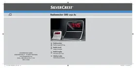 SILVERCREST SRD 250 A1 CLOCK RADIO - Radiowecker