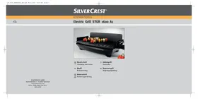 SILVERCREST STGR 1600 A1 ELECTRIC GRILL - Elektrischer Grill