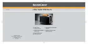 SILVERCREST STOD 800 A1 2-SLICE TOASTER - Toaster