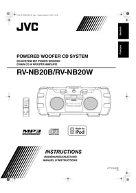 JVC RV-NB20 - Bluetooth speaker