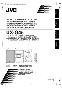 JVC UX-G45 - Cassa bluetooth