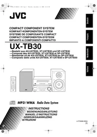 JVC UX-TB30E - Sistema audio