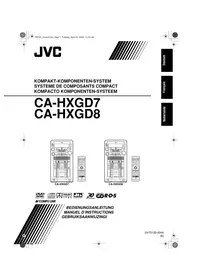 JVC CA-HXGD8 - Audiosystem