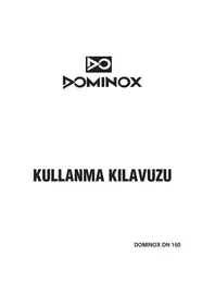 Kullanım kılavuzu Dominox DN 160 Davlumbaz