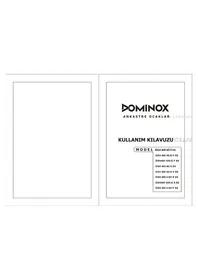 Kullanım kılavuzu Dominox DGH 460 3GV EF XS Ocak