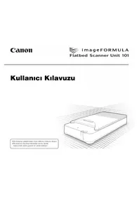 Kullanım kılavuzu CANON IMAGEFORMULA 101 Tarayıcı